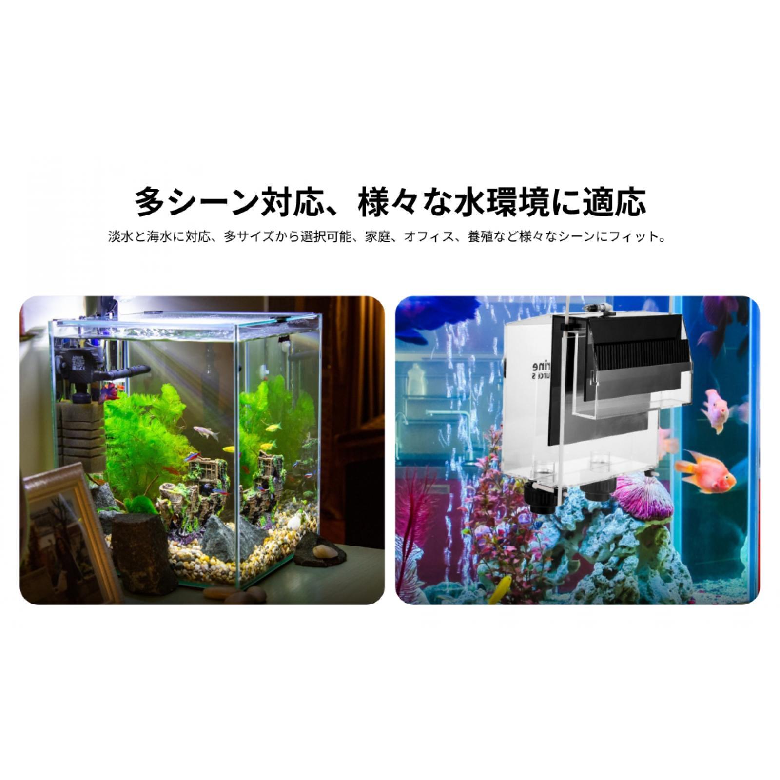 Fish Aquarium Guide - 아크릴 오버플로우 박스 수족관 장비 자흡식
