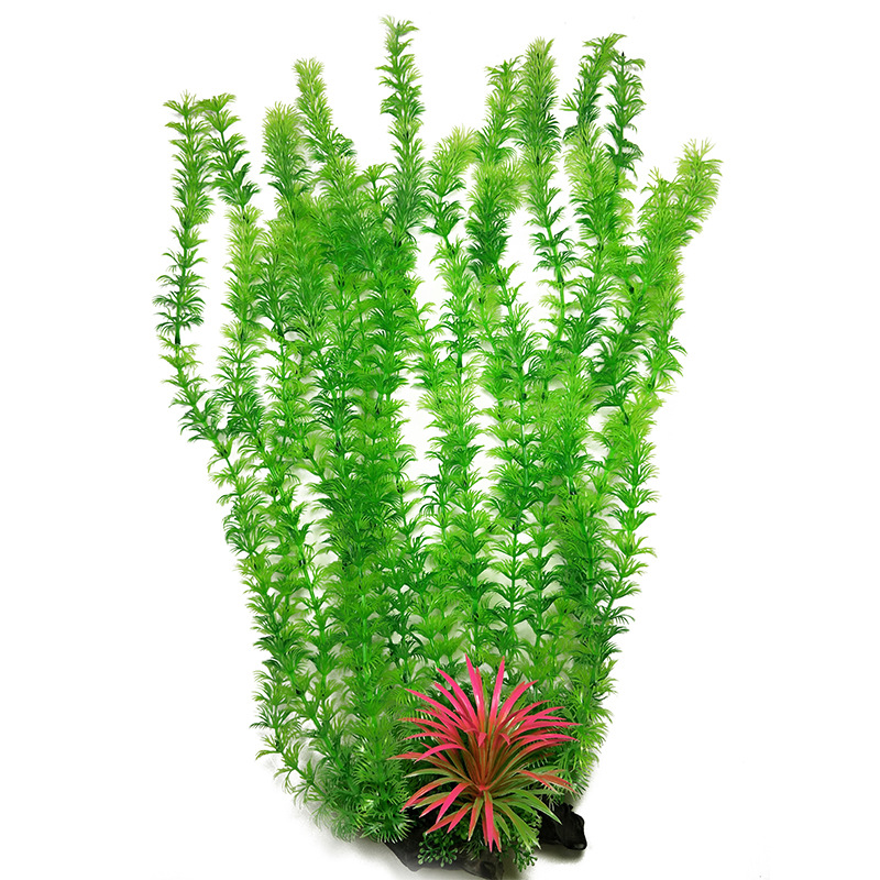 Aquarium Fish Beautiful - 52cm 인공 어항 식물 어항 풍경