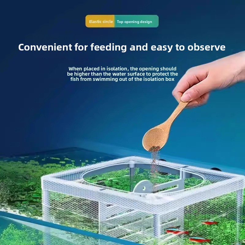 Tank Divider Mesh - 수족관 물고기 번식망 격리 상자 어항