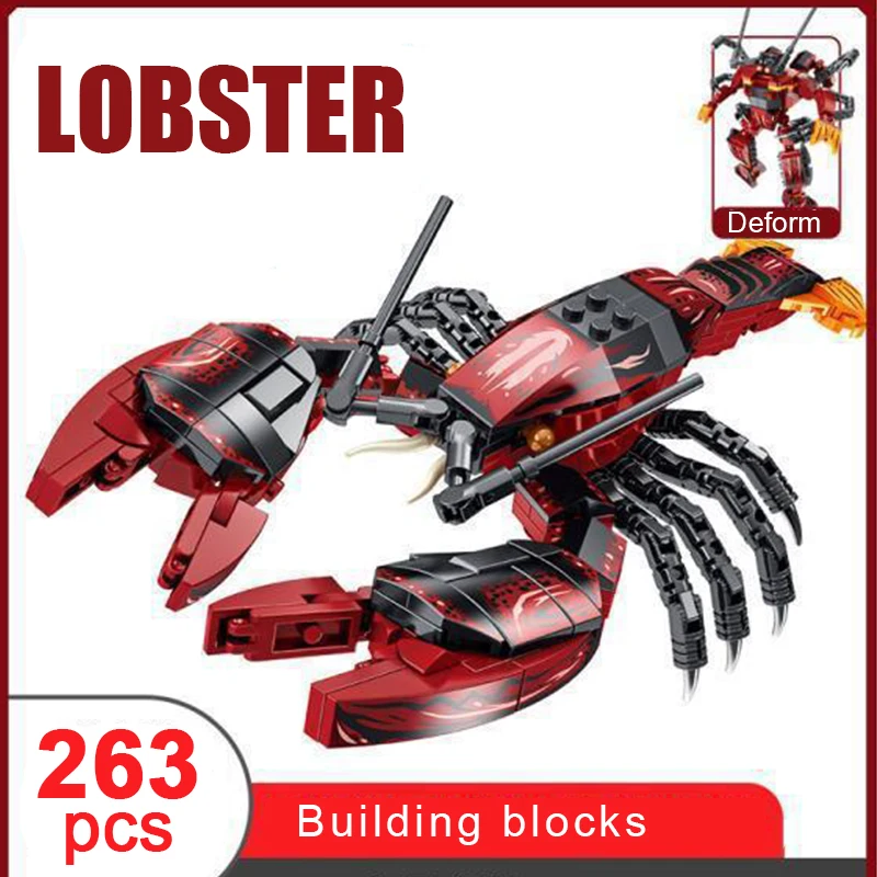 창의적인 조립 게 해양 동물 빌딩 블록 DIY 해마 오 - Aquarium Fish Lego 리뷰 및 가격