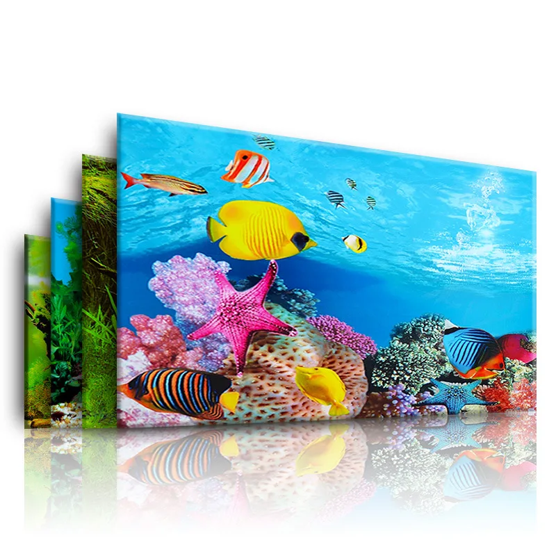 수족관을위한 배경 3d 스티커 포스터 물고기 탱크 수족 - Aquarium Fish Enrichment 리뷰 및 가격