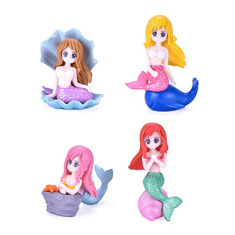 아름다운 인어 조각상 수족관 장식 인공 PVC 인어 장 - Aquarium Fish Beautiful 리뷰 및 가격