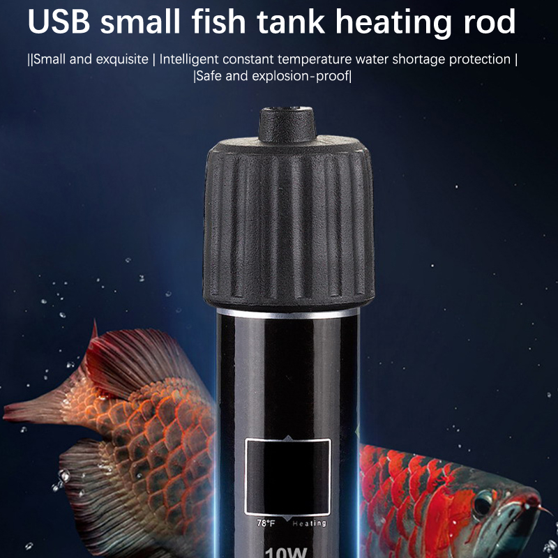 작은 수조 26용 USB 미니 수족관 가열 막대 1개  - Aquarium Fish Cold Water 리뷰 및 가격