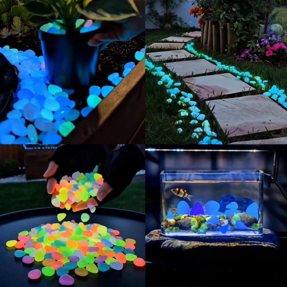 야광 수지 자갈, 정원, 수족관, 어항, 야외 조경,  - Fish Aquarium Guide 리뷰 및 가격
