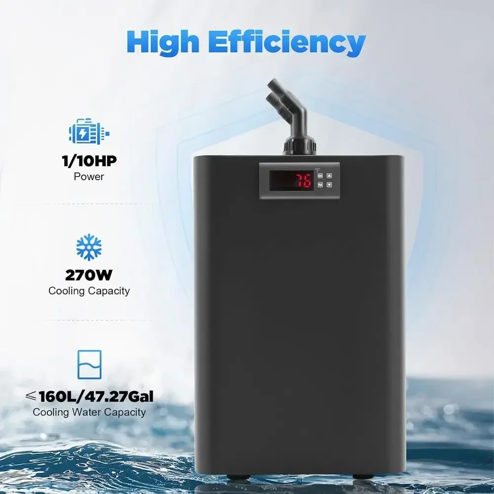 110V 공냉식 수족관 냉각기, 160L/42Gal 용 - Aquarium Fish Market 리뷰 및 가격