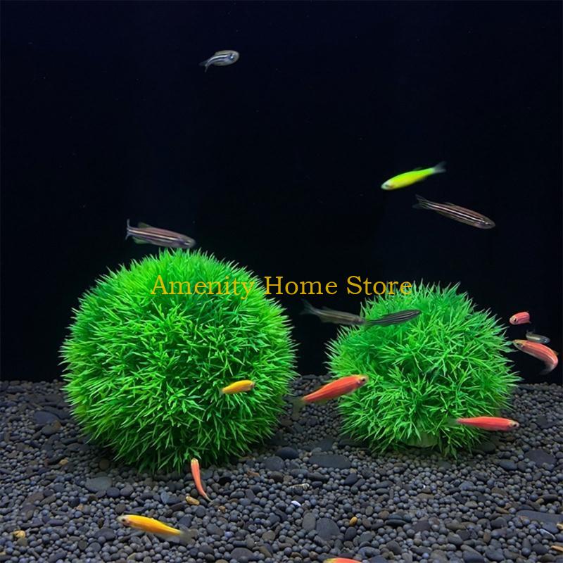 F26C 아쿠아 테라리움 식물을 위한 녹색 인공 마리모 - Aquarium Fish Beautiful 리뷰 및 가격