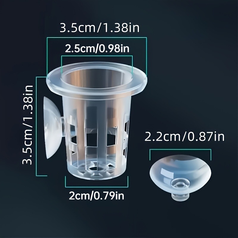 10/20/30Pcs 플라스틱 수족관 심기 컵, 흡착판 - Aquarium Fish Enrichment 리뷰 및 가격