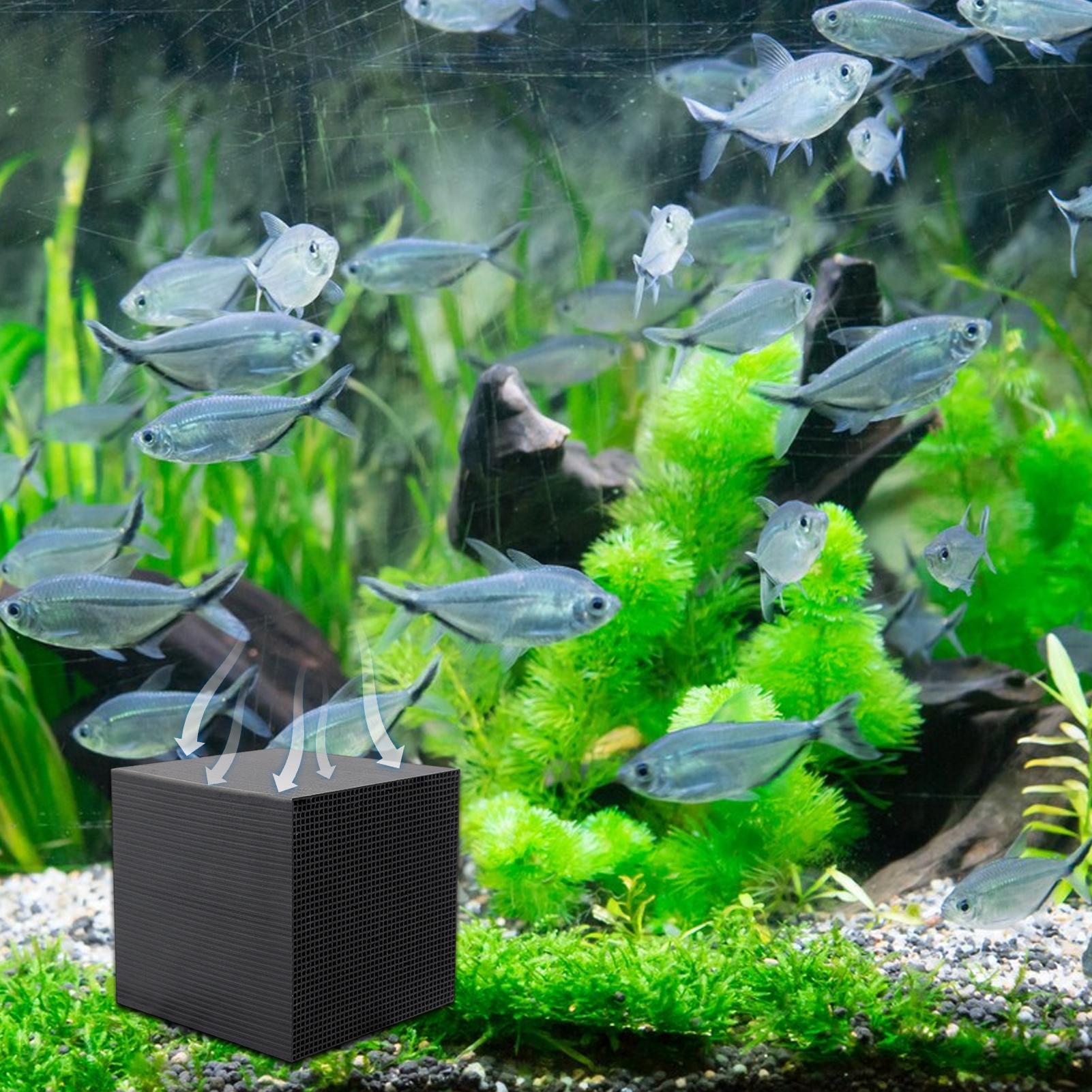 수족관 물 정화기 큐브 초강력 여과 흡수 활성탄 정화  - Aquarium Fish Lego 리뷰 및 가격