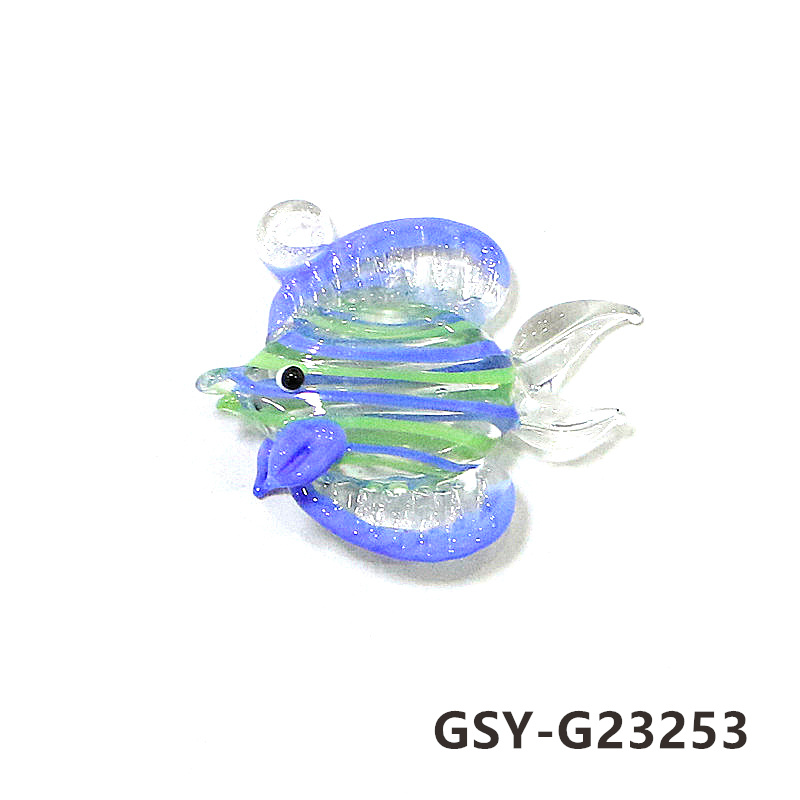 손으로 만든 열대어 미니어처 유리 펜던트 수족관 장식  - Fish Toy In Aquarium 리뷰 및 가격