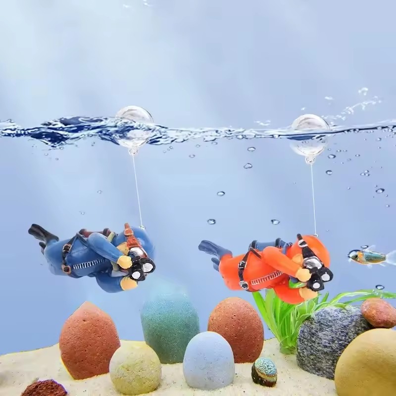 어항 장식품, 수족관 선물용 인기 있는 떠다니는 파란색 - Aquarium Fish Popular 리뷰 및 가격