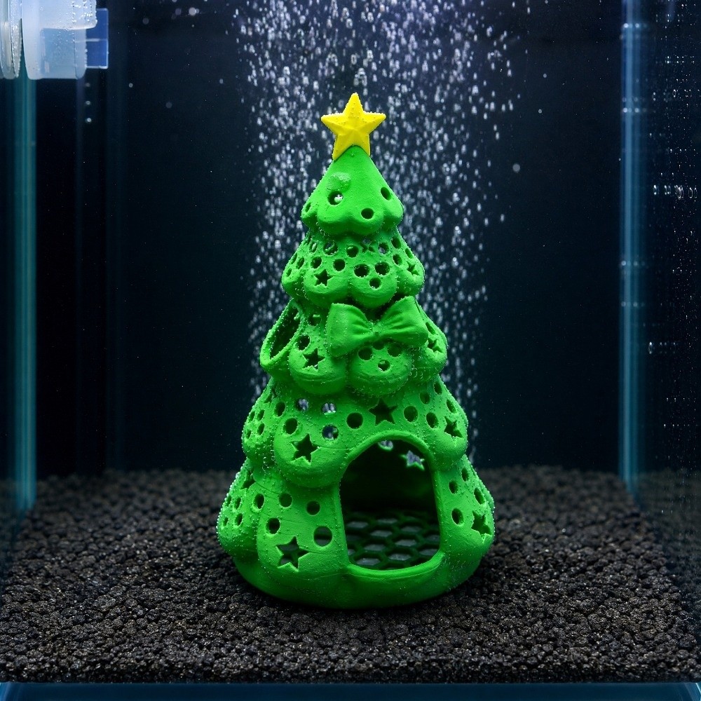 3D 프린팅 크리스마스 어항 은신처 동굴 안전 쉼터 플 - Aquarium Fish Hiding Spot 리뷰 및 가격