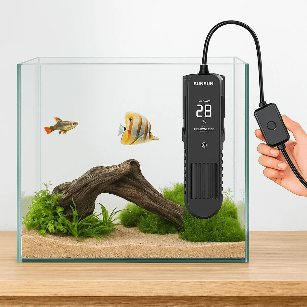 LCD 디스플레이 20-35 ° C 디지털 어항 히터  - Aquarium Fish Cold Water 리뷰 및 가격